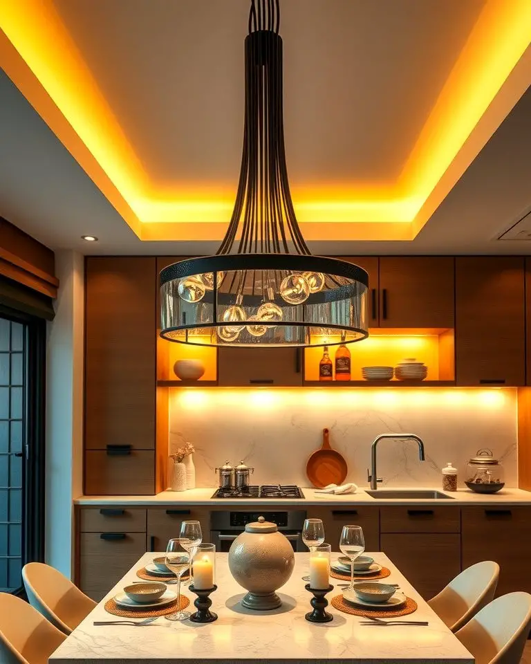 Statement Lighting for Ambience