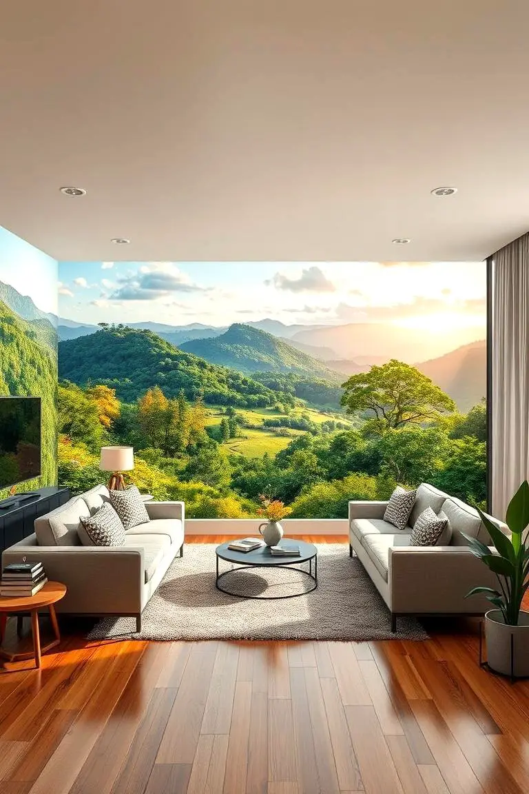 Scenic Landscape Mural