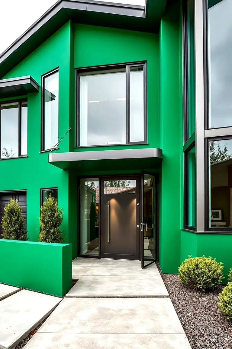 Modern Emerald Accents