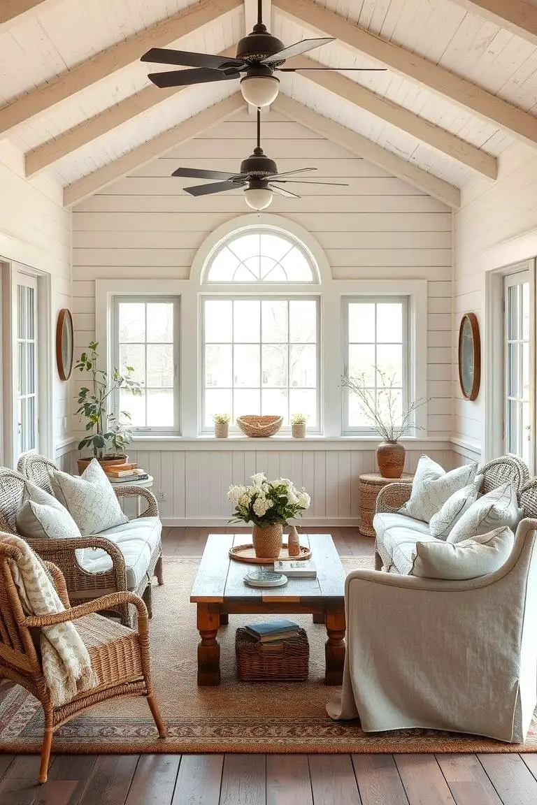 Pastoral Sunroom Retreat