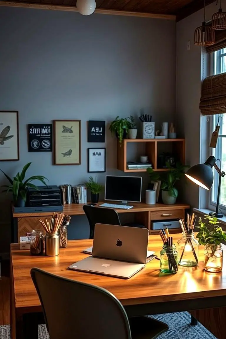 Upcycled Office Supplies