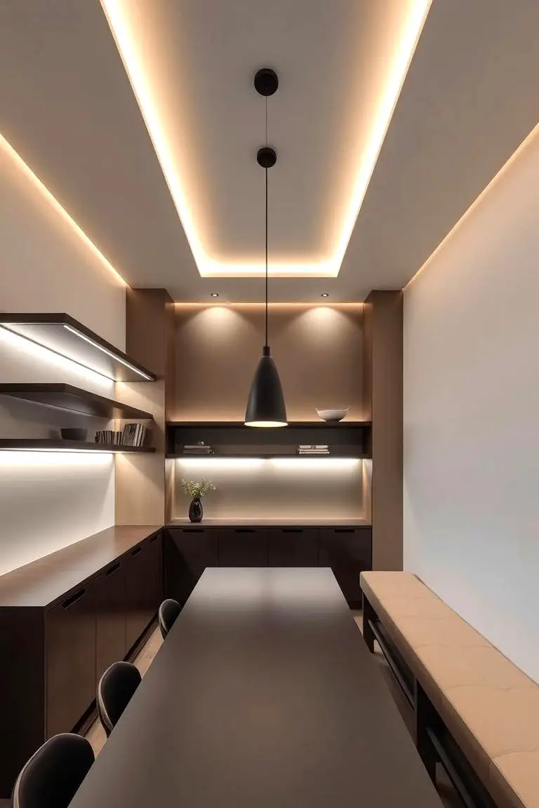 Hidden Recessed Illumination