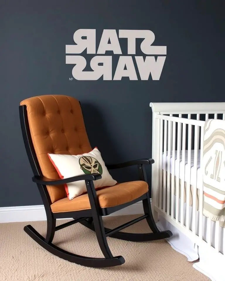 Jedi-Inspired Rocking Chair