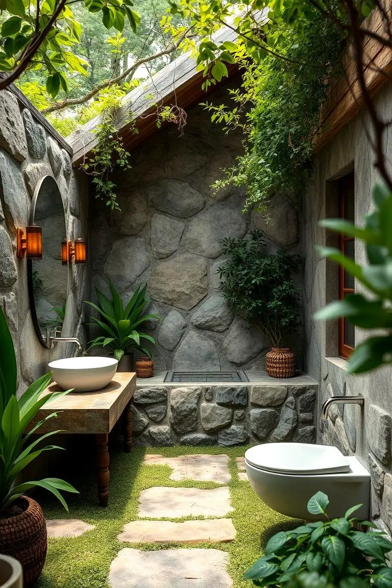 Nature-Infused Bath