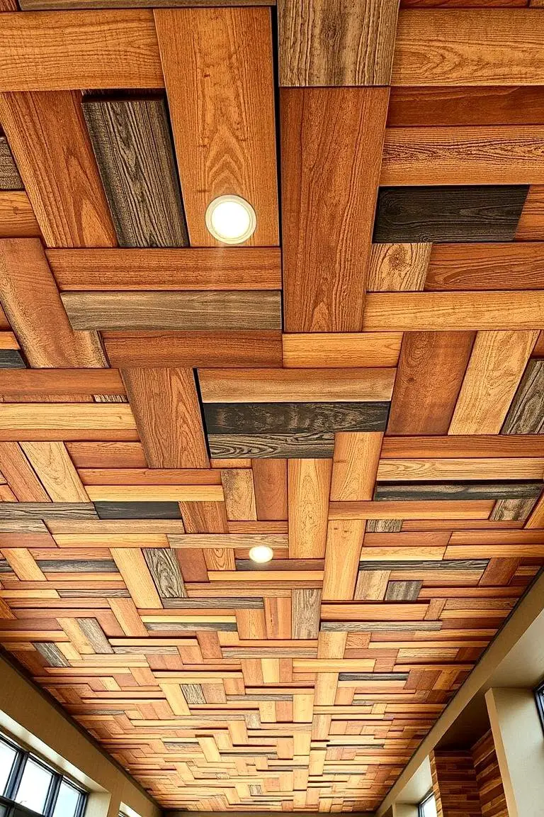 Textured Wooden Plank Patterns