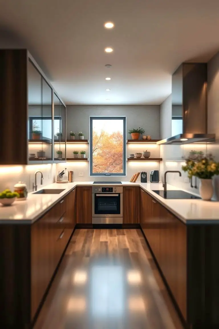 Under-Cabinet Lighting and Storage