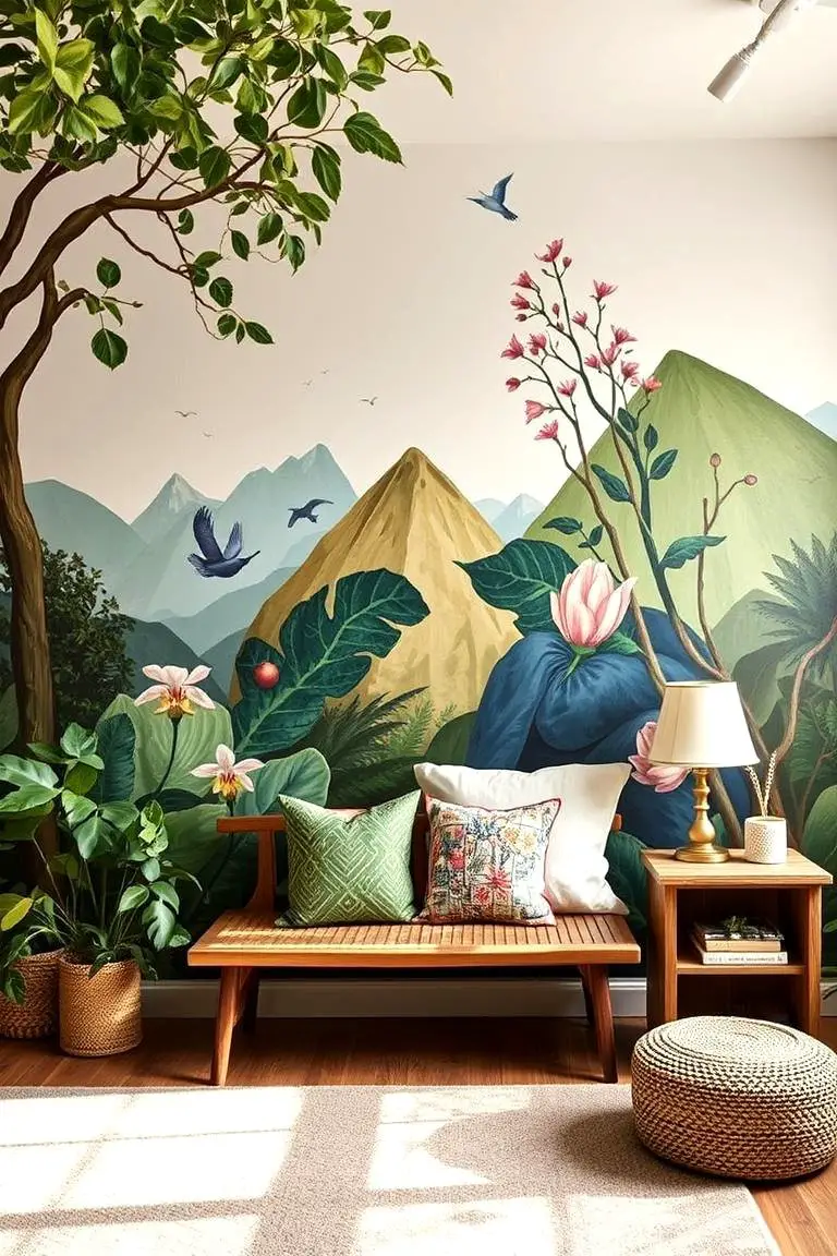 Hand-Painted Murals