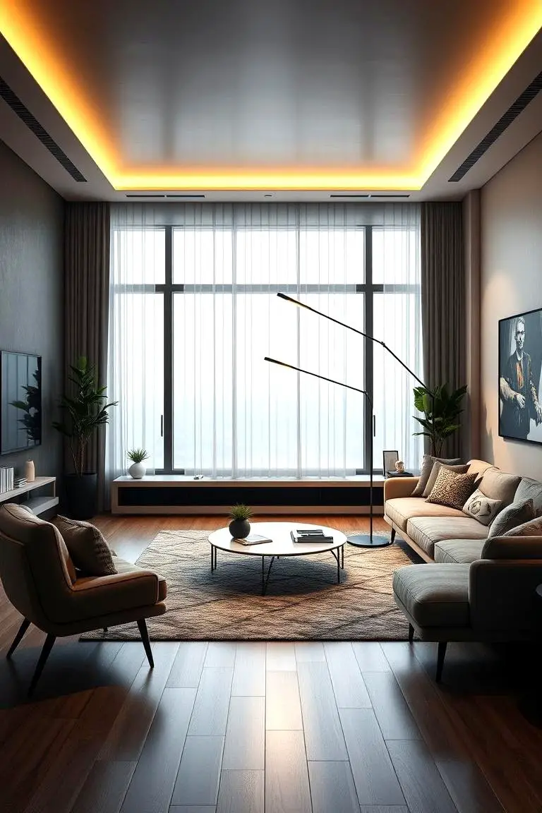 LED Energy-Efficient Floor Lamp