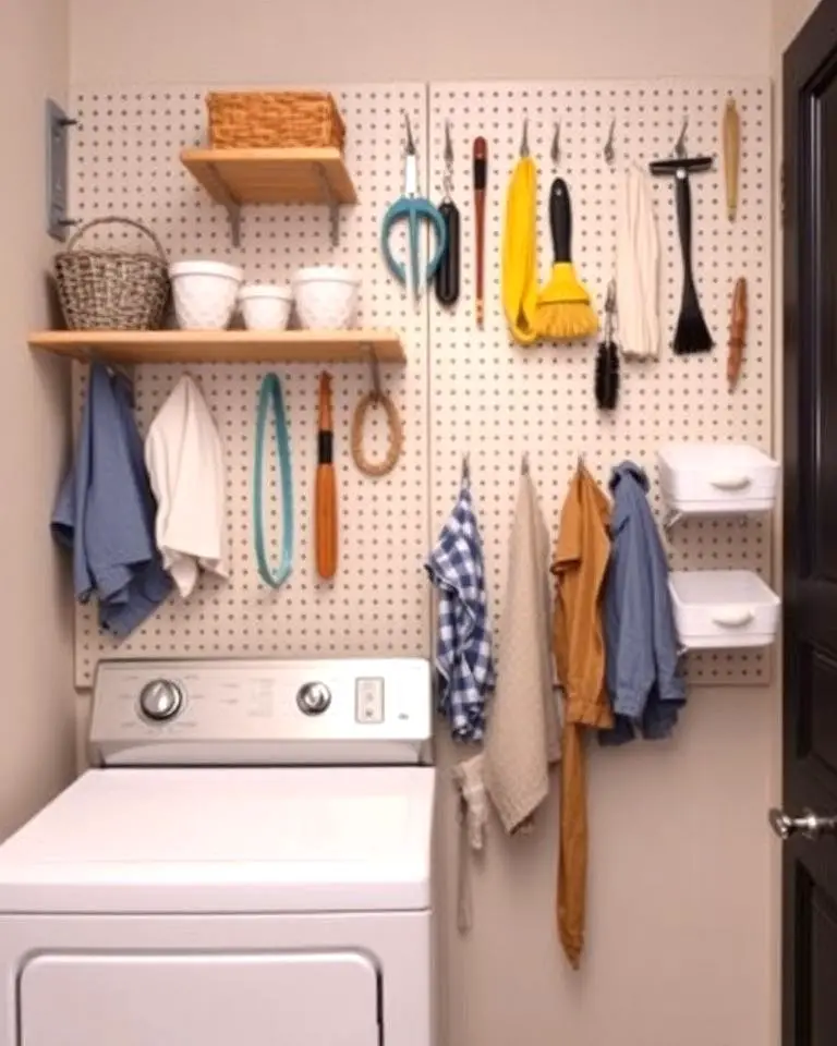 Pegboards for Versatile Organization