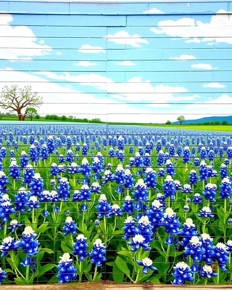 The Bluebonnet Mural, Fredericksburg