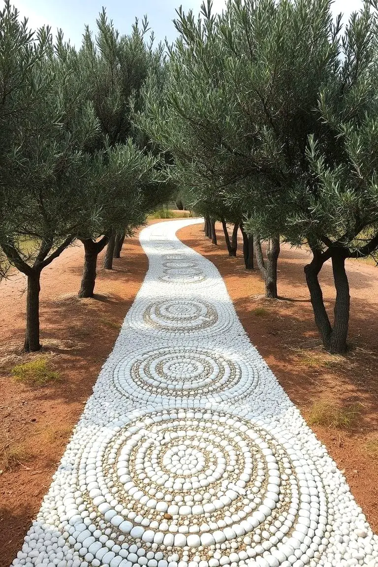 Handcrafted Gravel Path