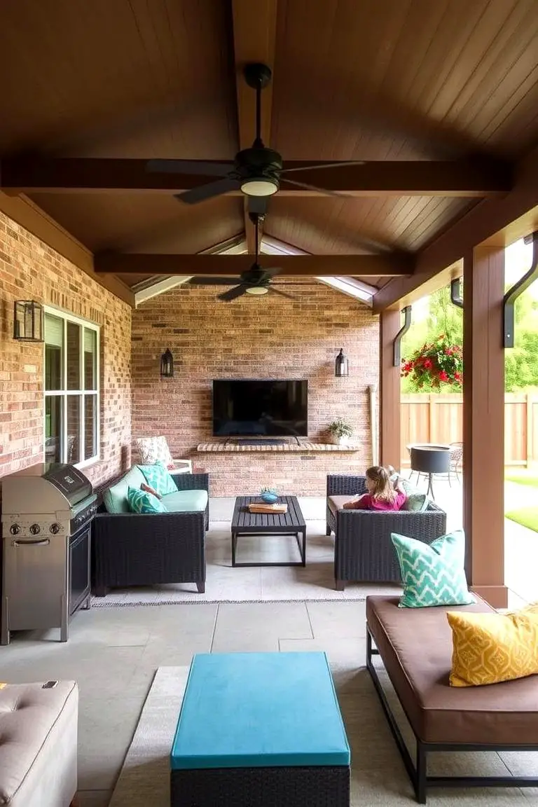 Family-Friendly Patio Hub