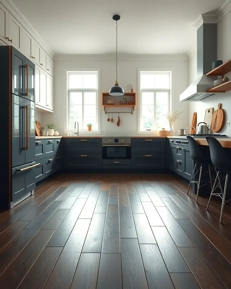 Scandinavian-Inspired Light and Dark Balance