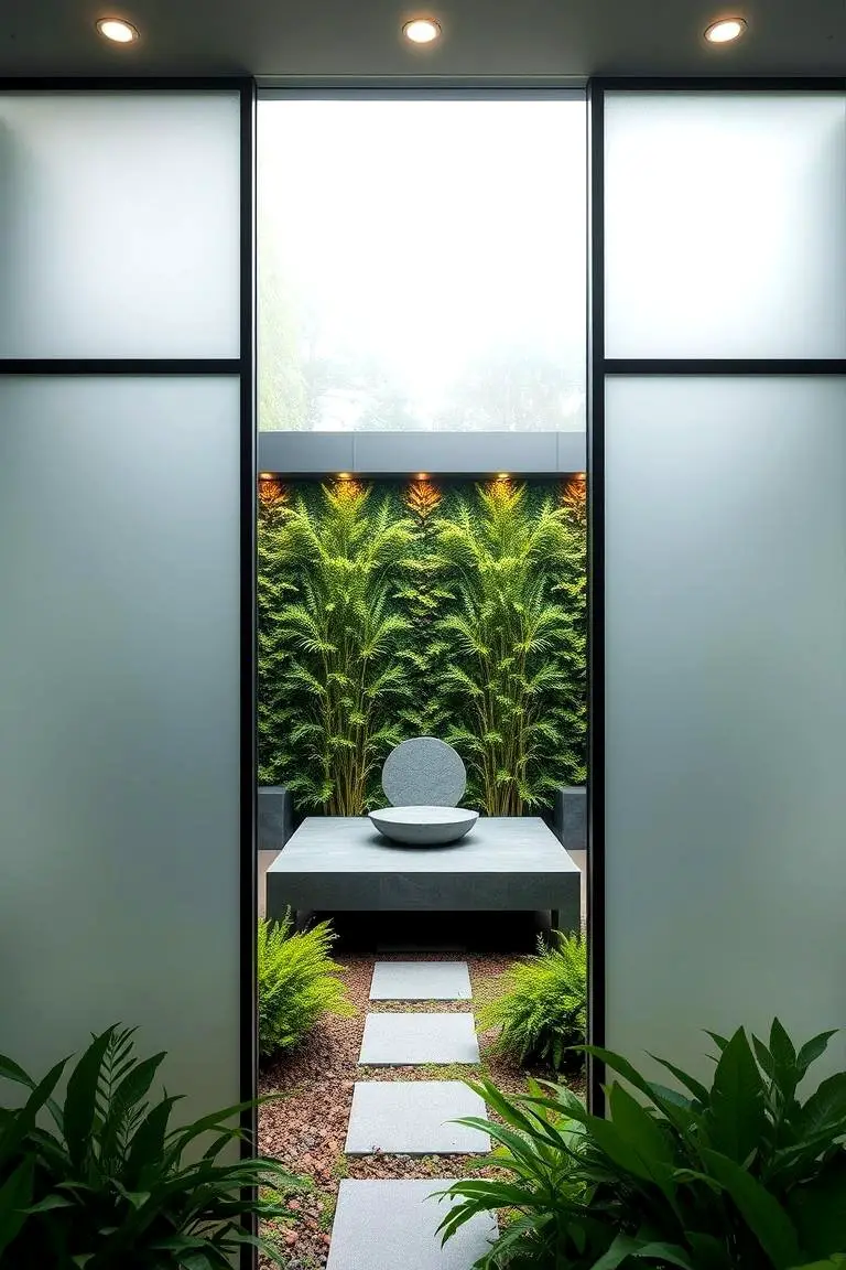 Enclosed Garden Sanctuary