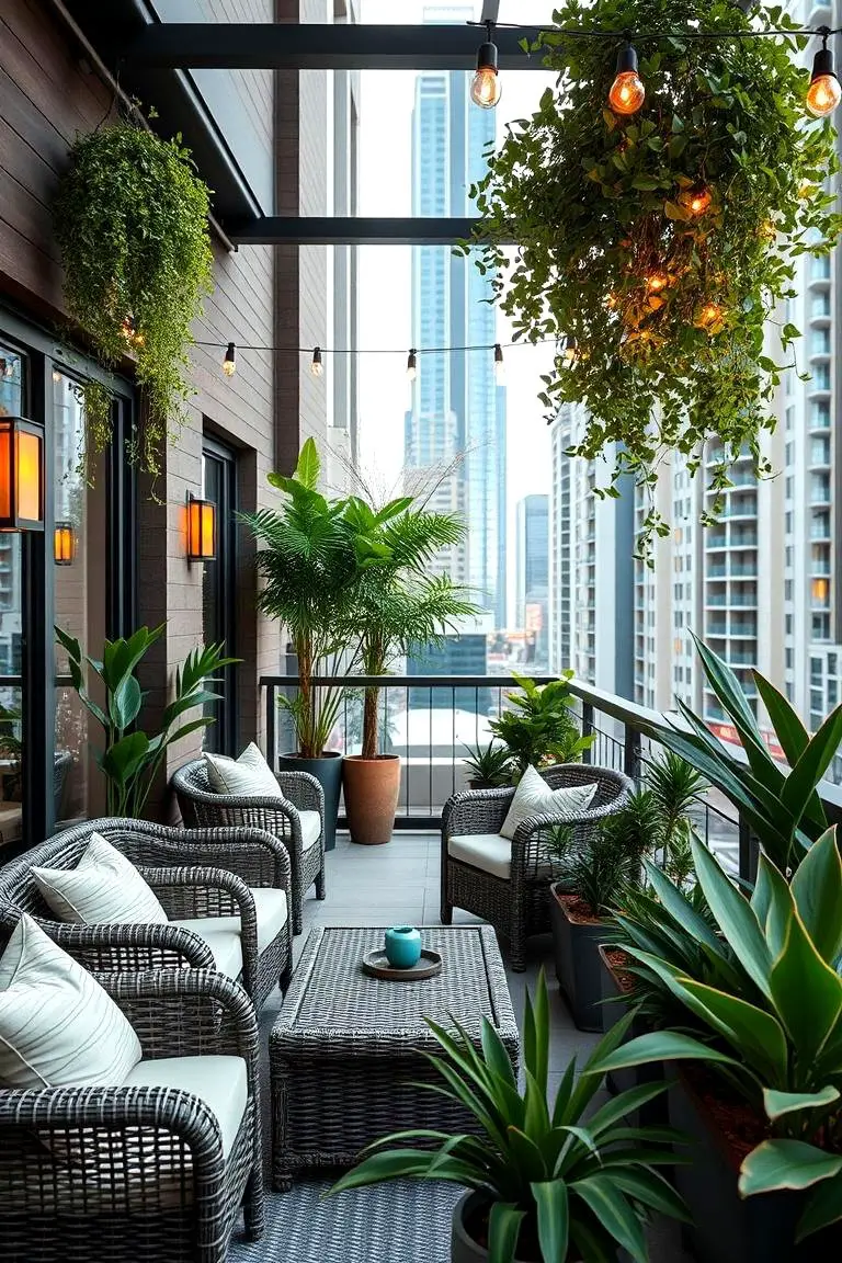 Urban Oasis Balcony