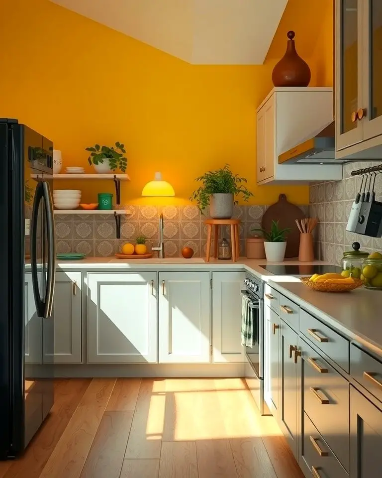 Vibrant Painted Wall
