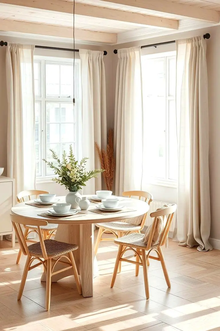 Serene Dining Spaces
