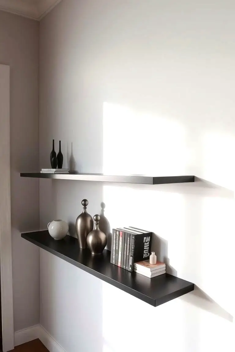 Elegant Floating Shelves