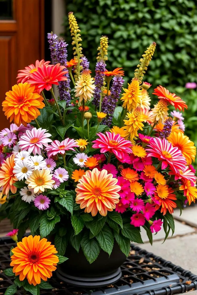 Colorful Annual Blooms