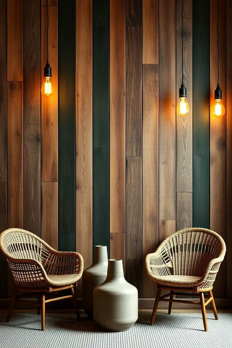 Reclaimed Wood & Green Fusion