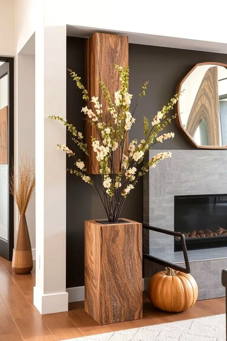 Earthy Decorative Pillars