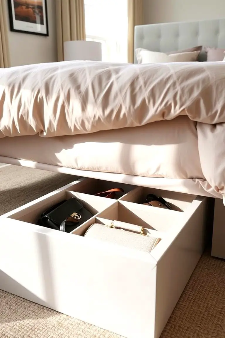 Under-Bed Purse Storage Box