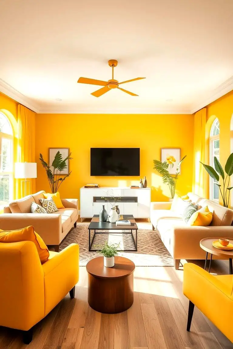 Sunny Yellow Oasis