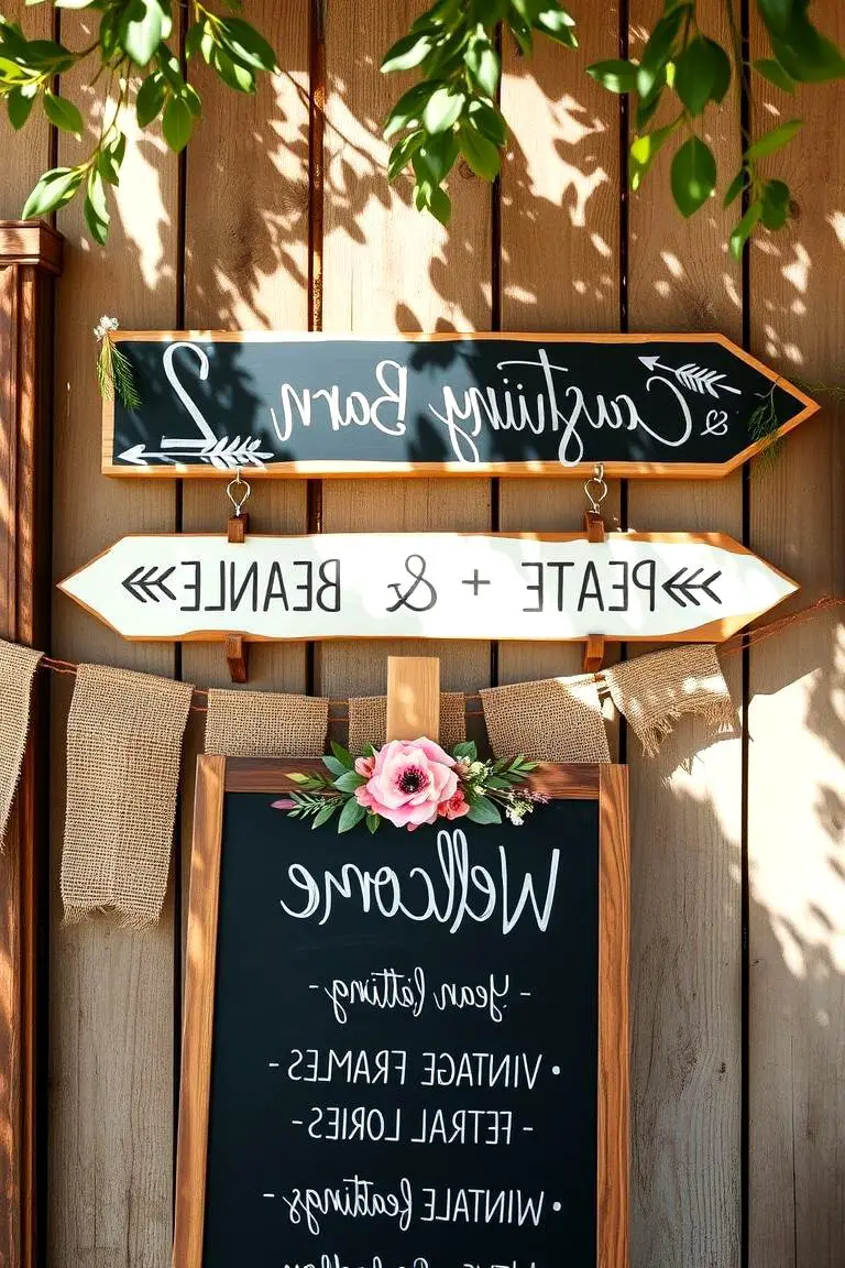 Personalized Barn Signage
