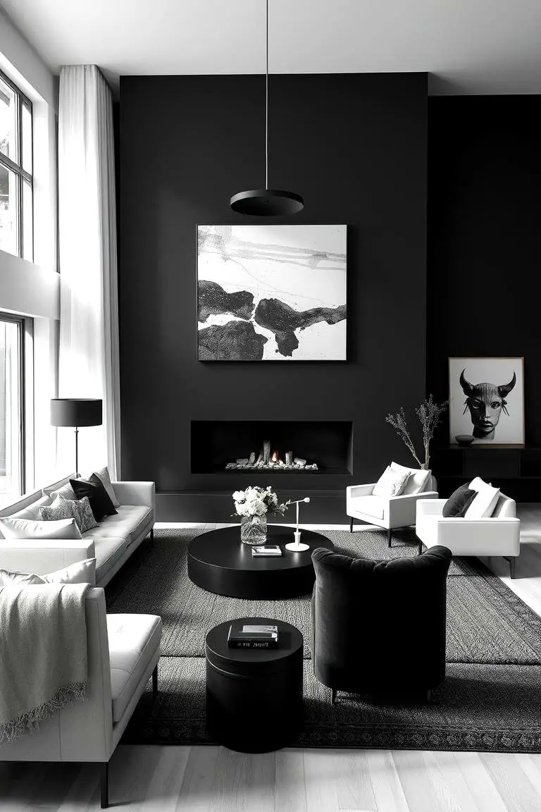 Bold Monochrome Statement