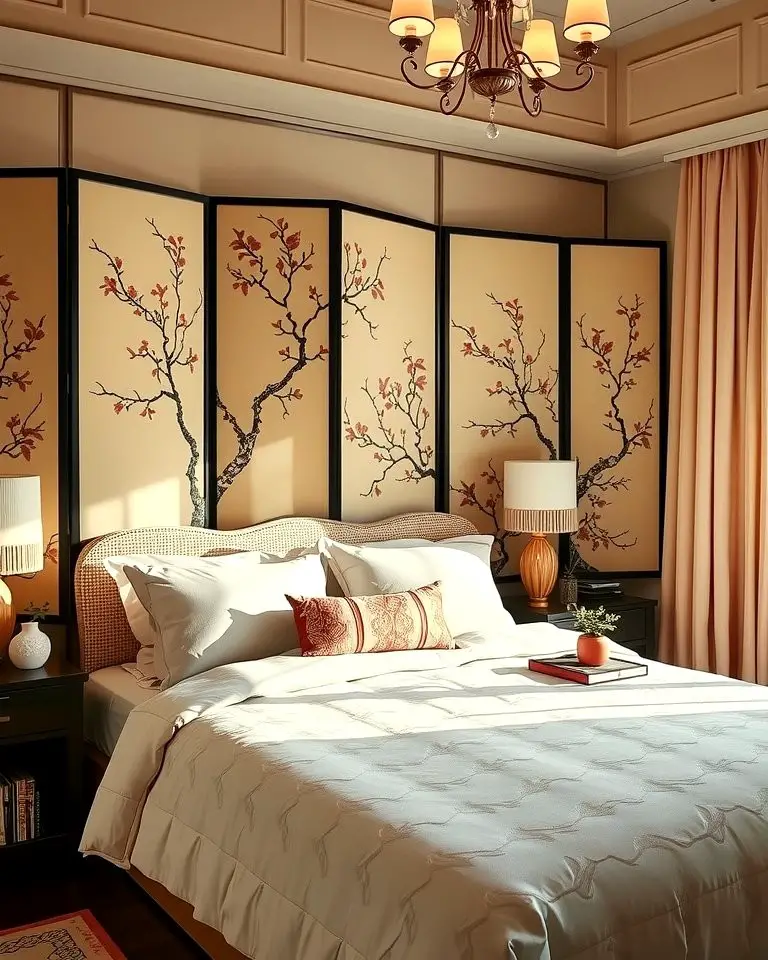 Incorporating Chinoiserie Folding Screens