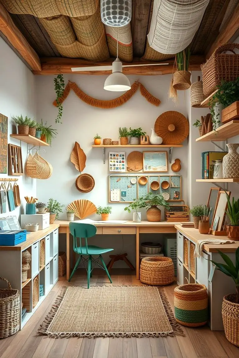 Sustainable Eco-Friendly Craft Room