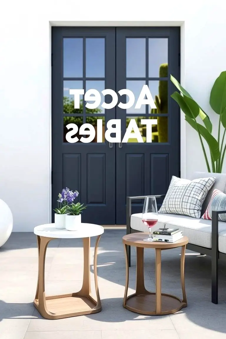 Movable Accent Tables