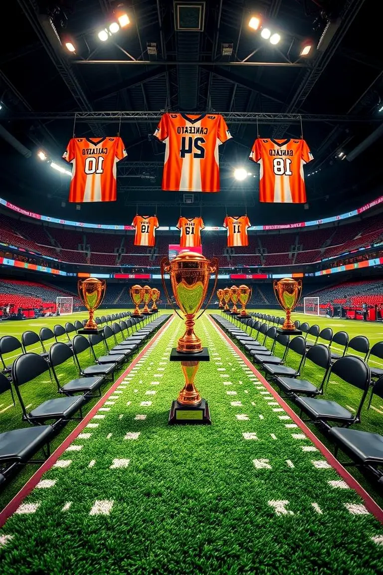 Sports-Themed Graduation Party