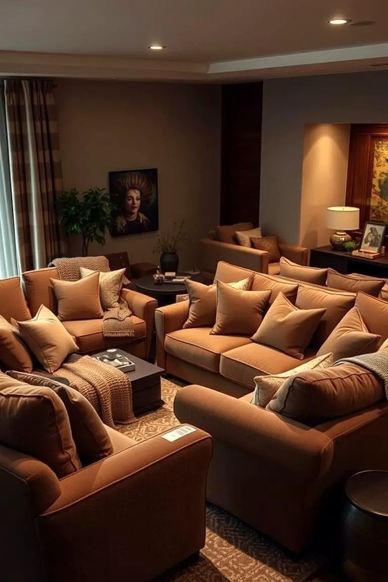 Plush Seating Arrangements