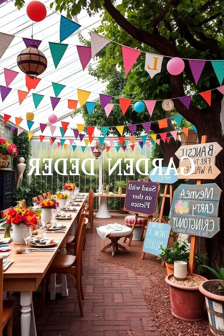 Whimsical Garden Decor