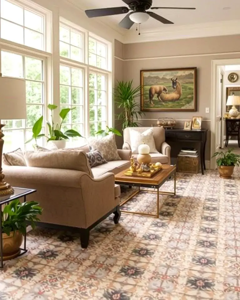 Patterned Ceramic Tiles