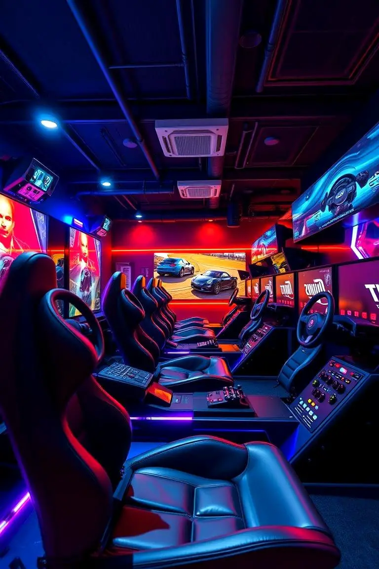Racing Simulator Lounge