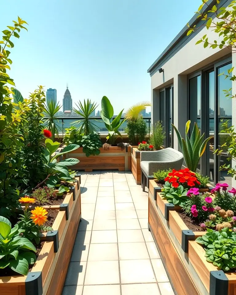 Rooftop Garden Retreat