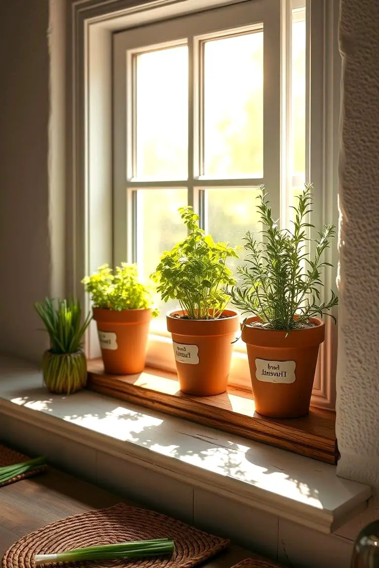 Window Box Herb Haven