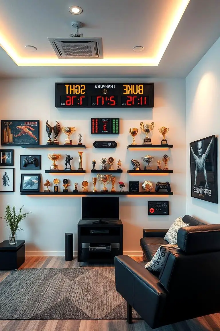 High Score Wall of Fame Room