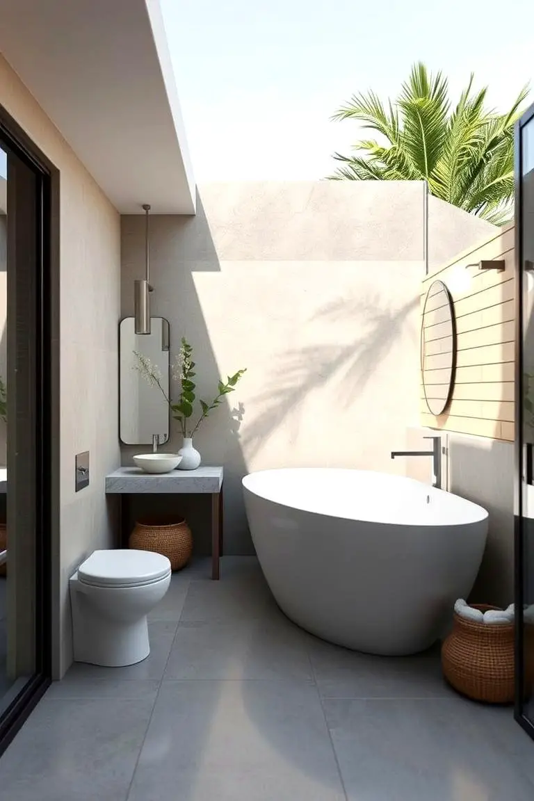 Modern Minimalist Oasis