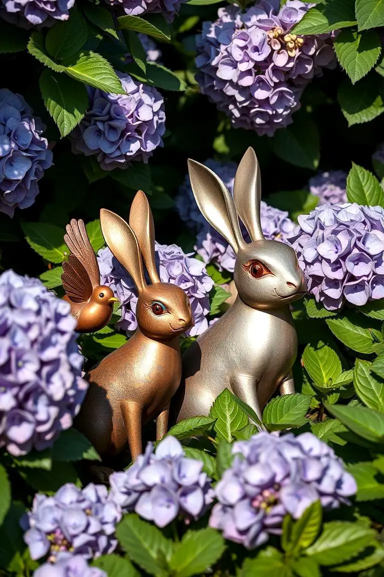Whimsical Garden Sculptures