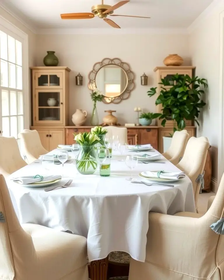 Linen Tablecloths and Napkins