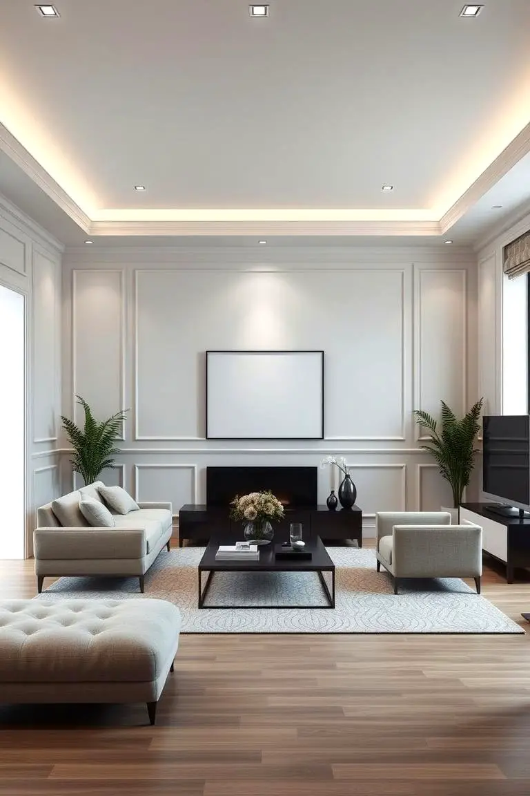 Modern Minimalist Wainscoting