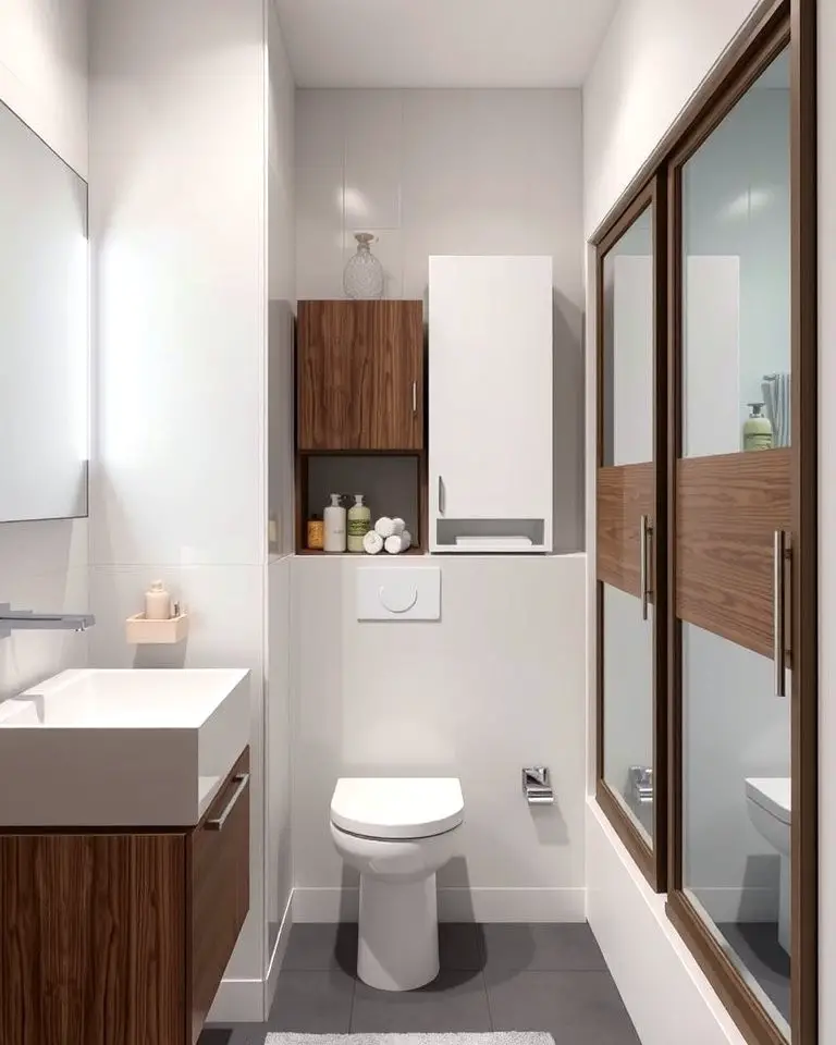 Sliding Door Cabinets for Tight Areas