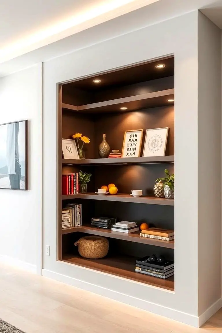 Built-In Storage Corner