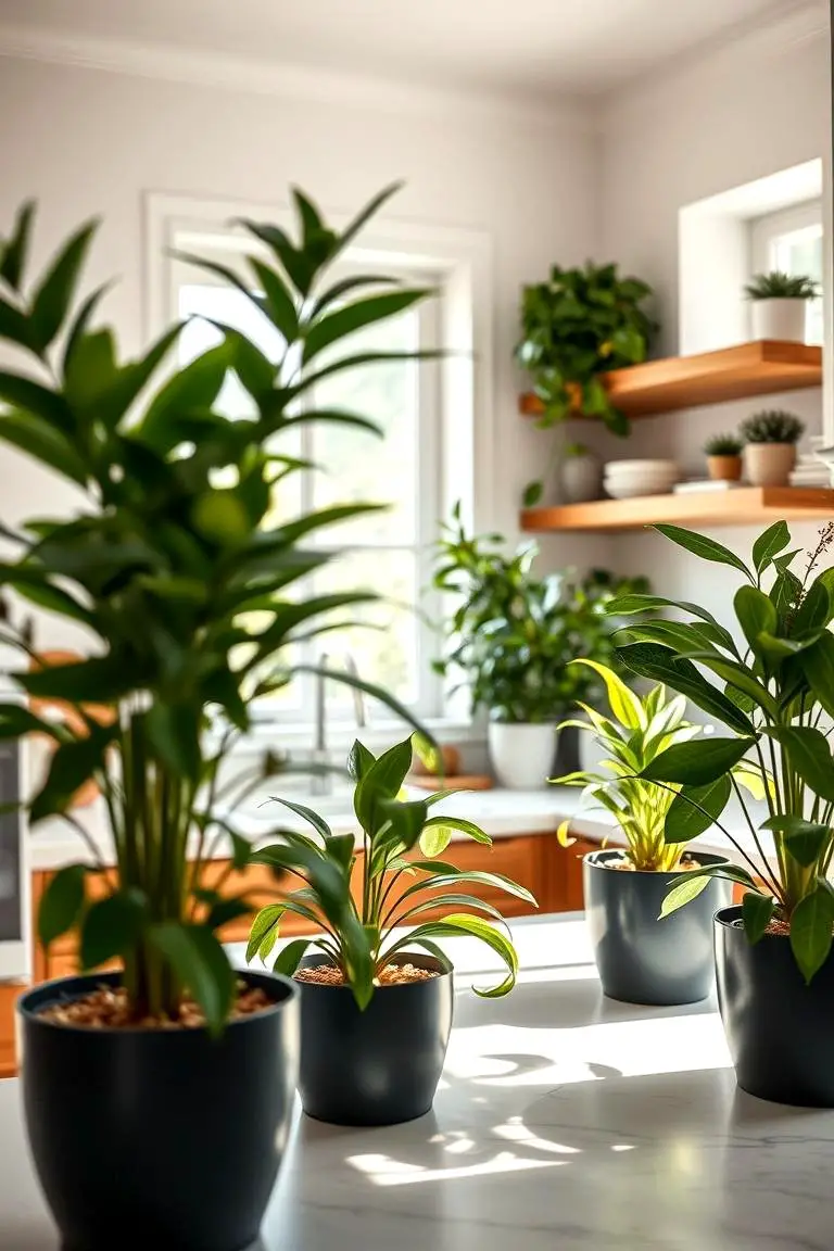 Indoor Green Plant Elements