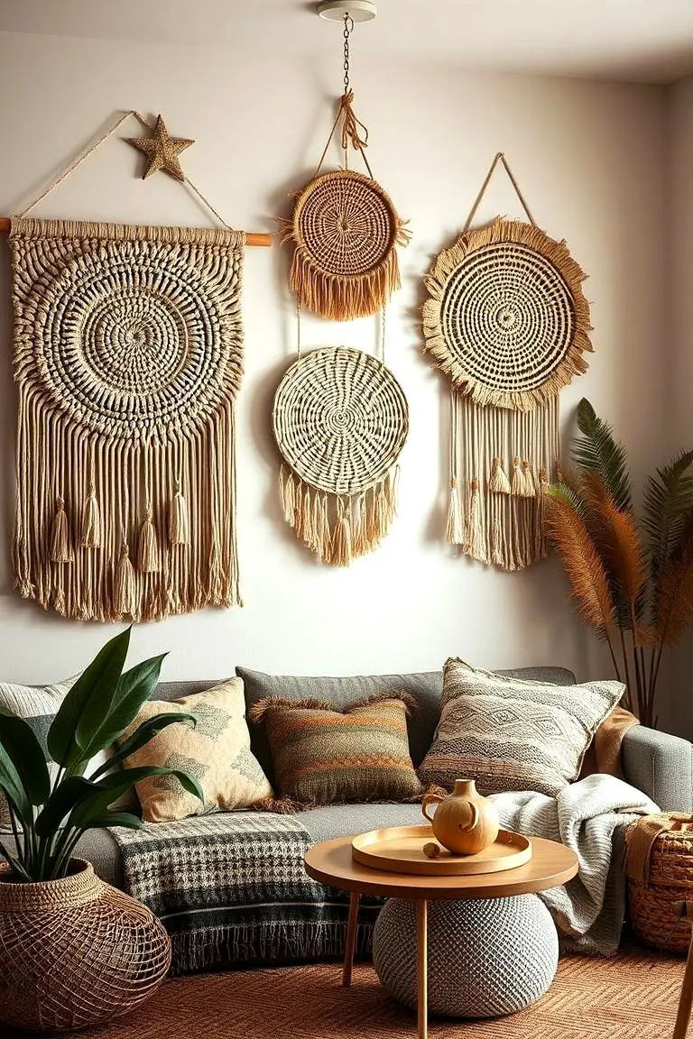 Textural Woven Wall Hangings