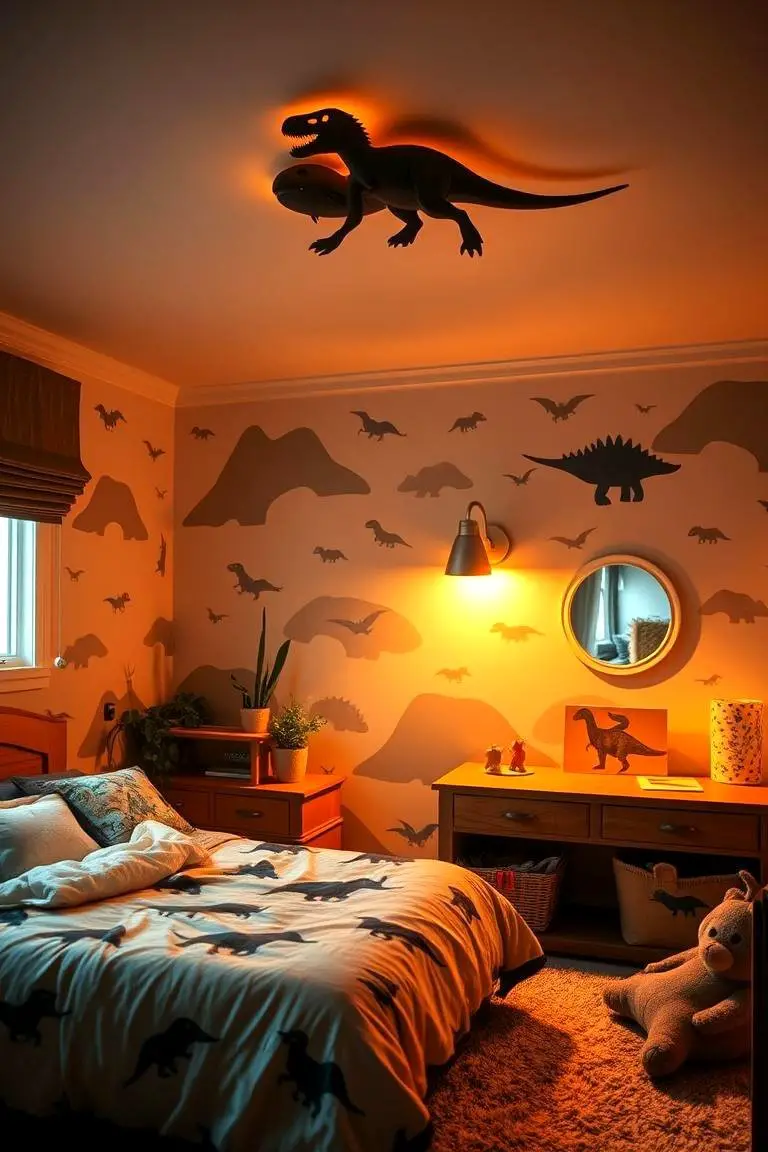 Jurassic-themed Lighting