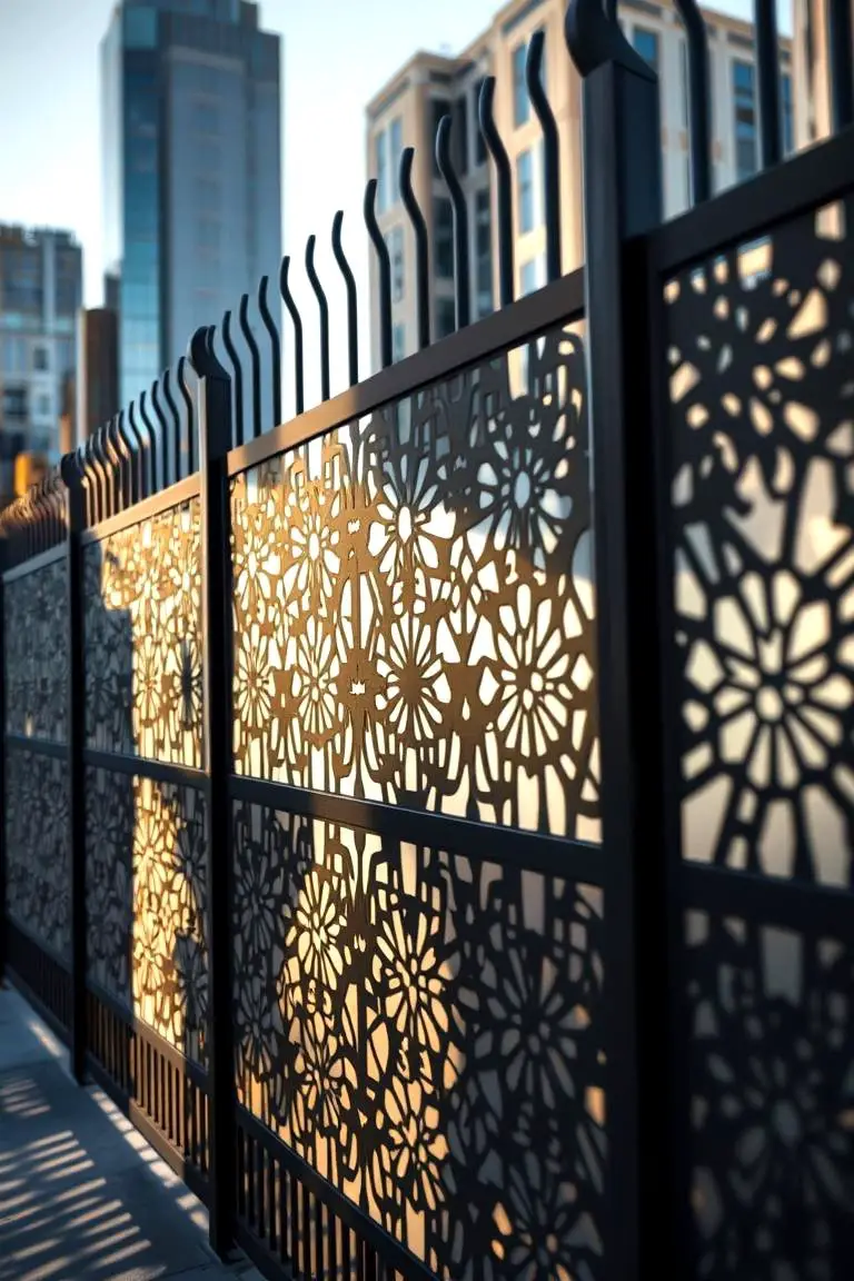 Contemporary Laser-Cut Decorative Panels